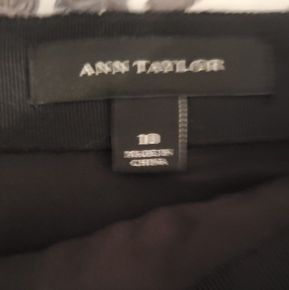 Ann Taylor Black and White Tweed Mini Skirt - Picture 2 of 2